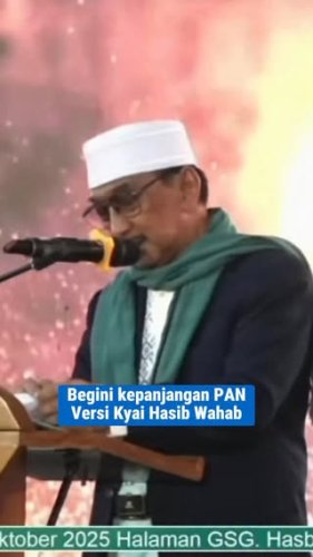 Video post from amanatnasional.