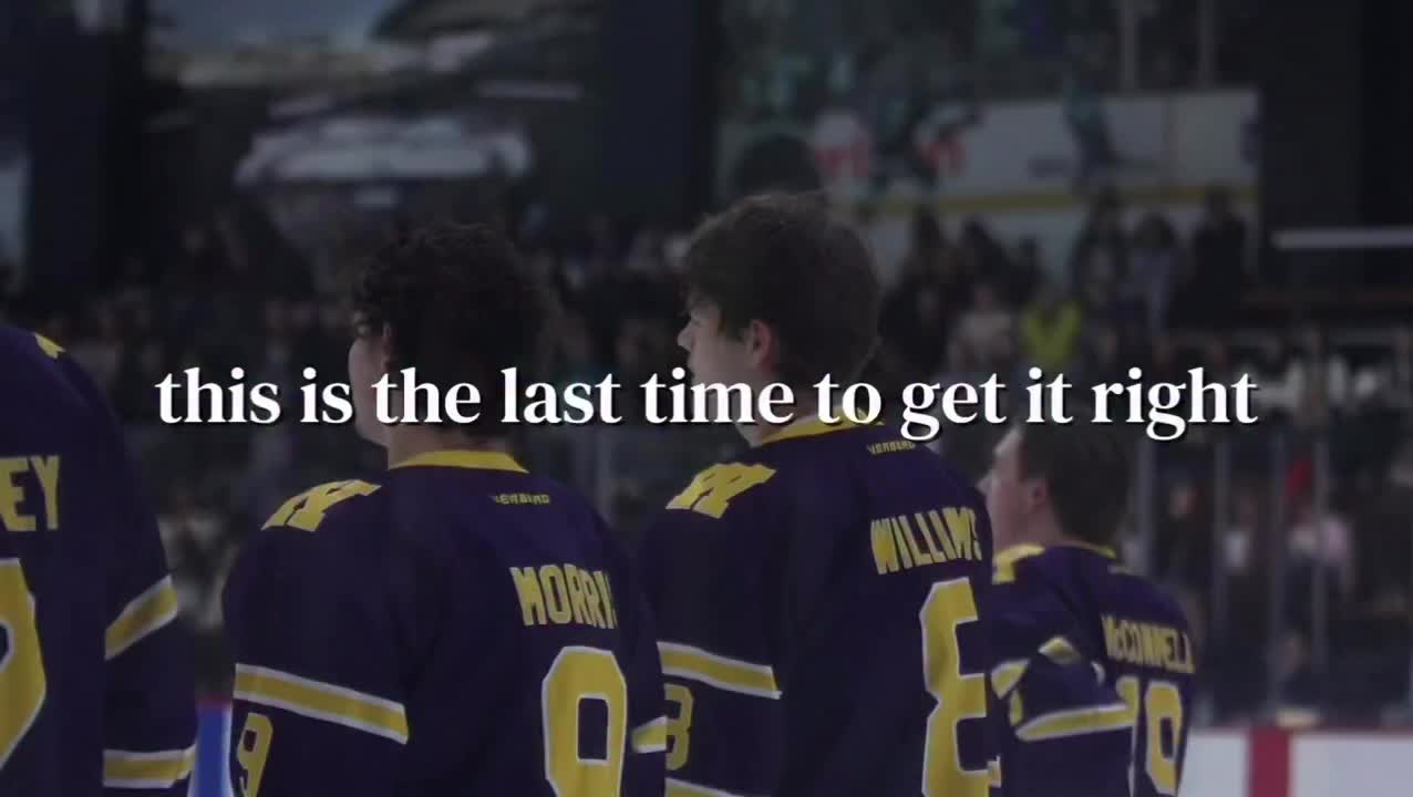 Video post from uw_icehockey.