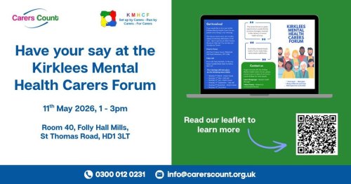 Photo post from carerscountkirklees.