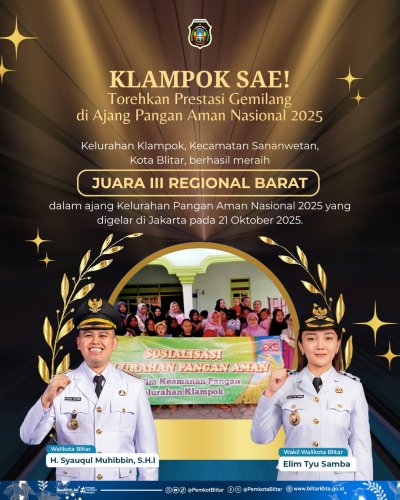Photo post from pemkotblitar.