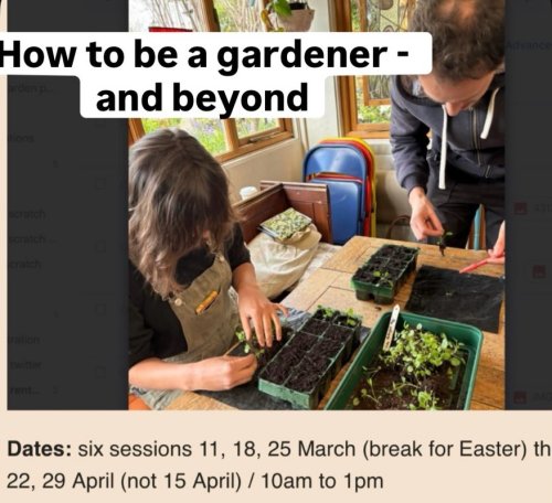 Carousel post from gardenhousebrighton.