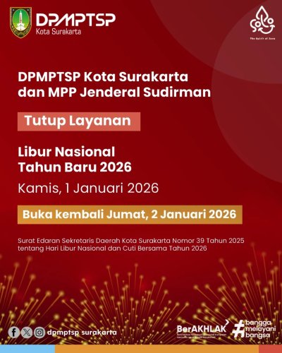 Photo post from dpmptsp.surakarta.