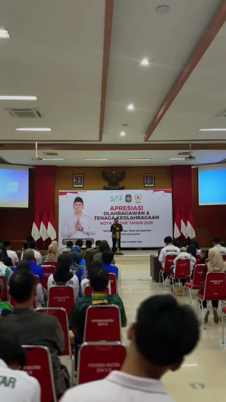 Video post from pemkotblitar.