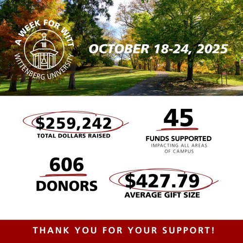 Photo post from wittenberguniversity.