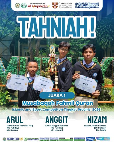 Photo post from smpmalmujahidin.