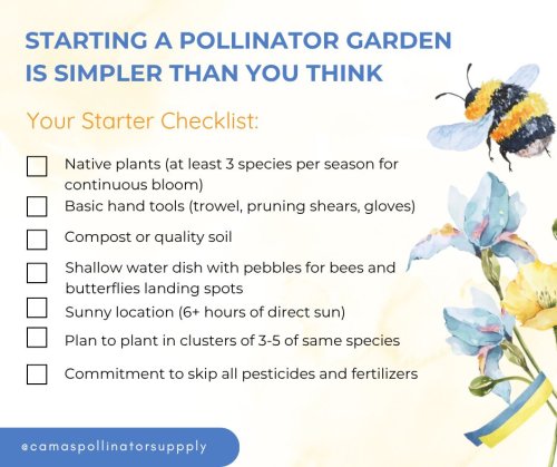 Photo post from camaspollinatorsupply.