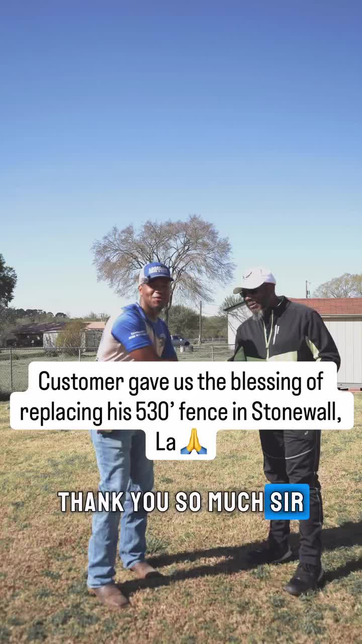 Video post from loosianafenceandpatios.