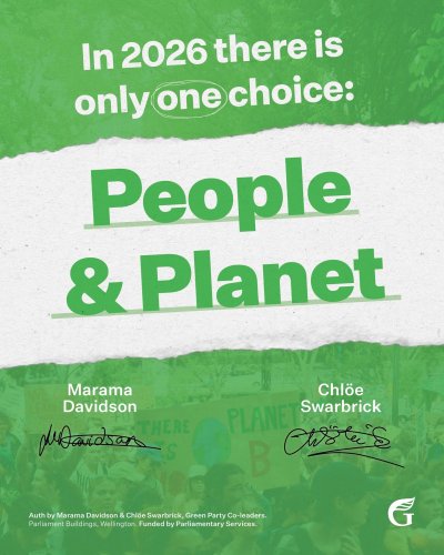 Photo post from nzgreenparty.