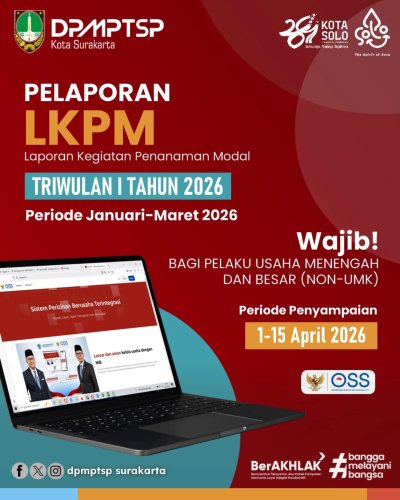 Photo post from dpmptsp.surakarta.