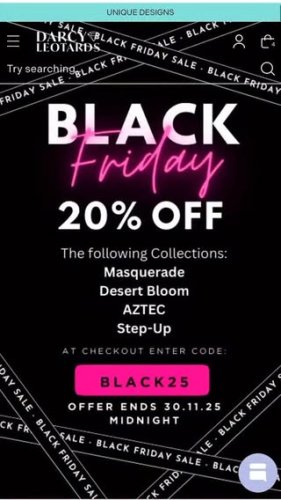 Video post from darcyleotards.