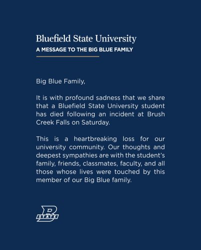 Photo post from bluefieldstatecollege.