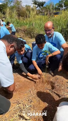 Video post from prefeituradeigarape.