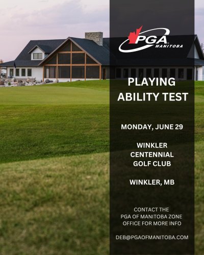 Photo post from pgaofmanitoba.