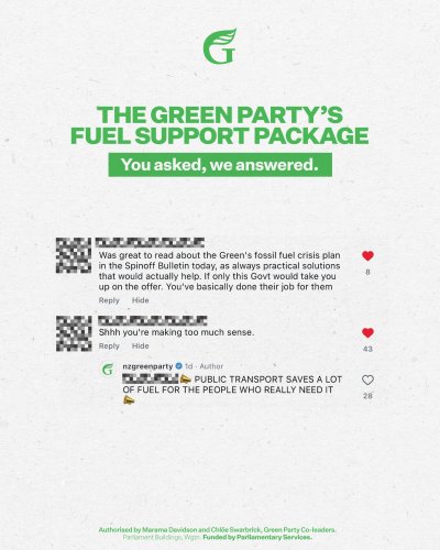 Carousel post from nzgreenparty.