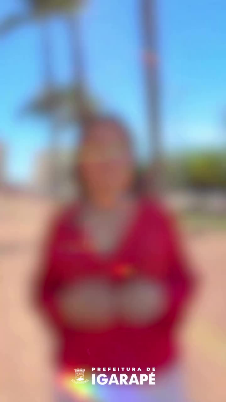 Video post from prefeituradeigarape.