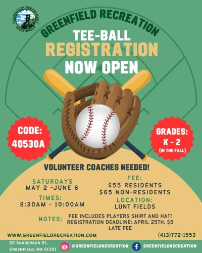 Photo post from greenfieldrecreation.