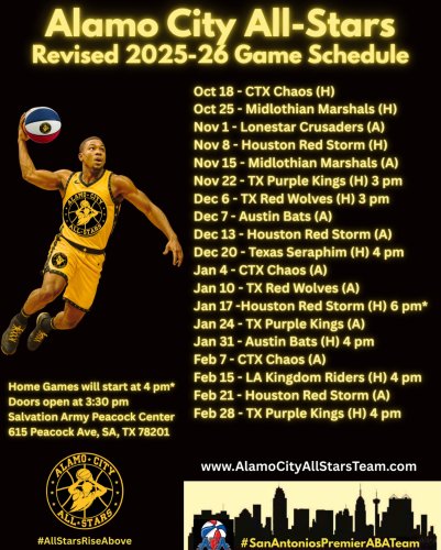 Photo post from thealamocityallstars.