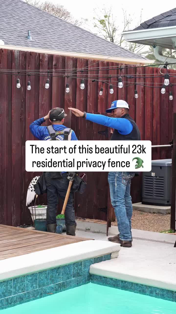 Video post from loosianafenceandpatios.