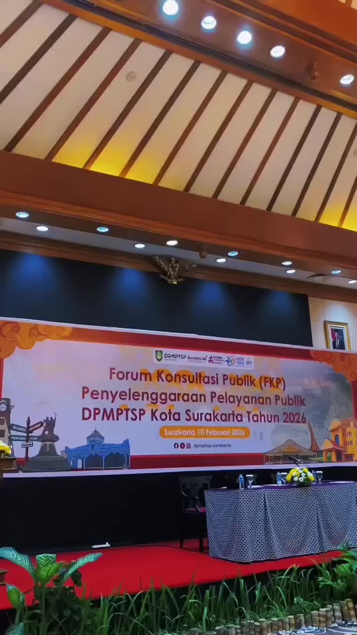 Video post from dpmptsp.surakarta.