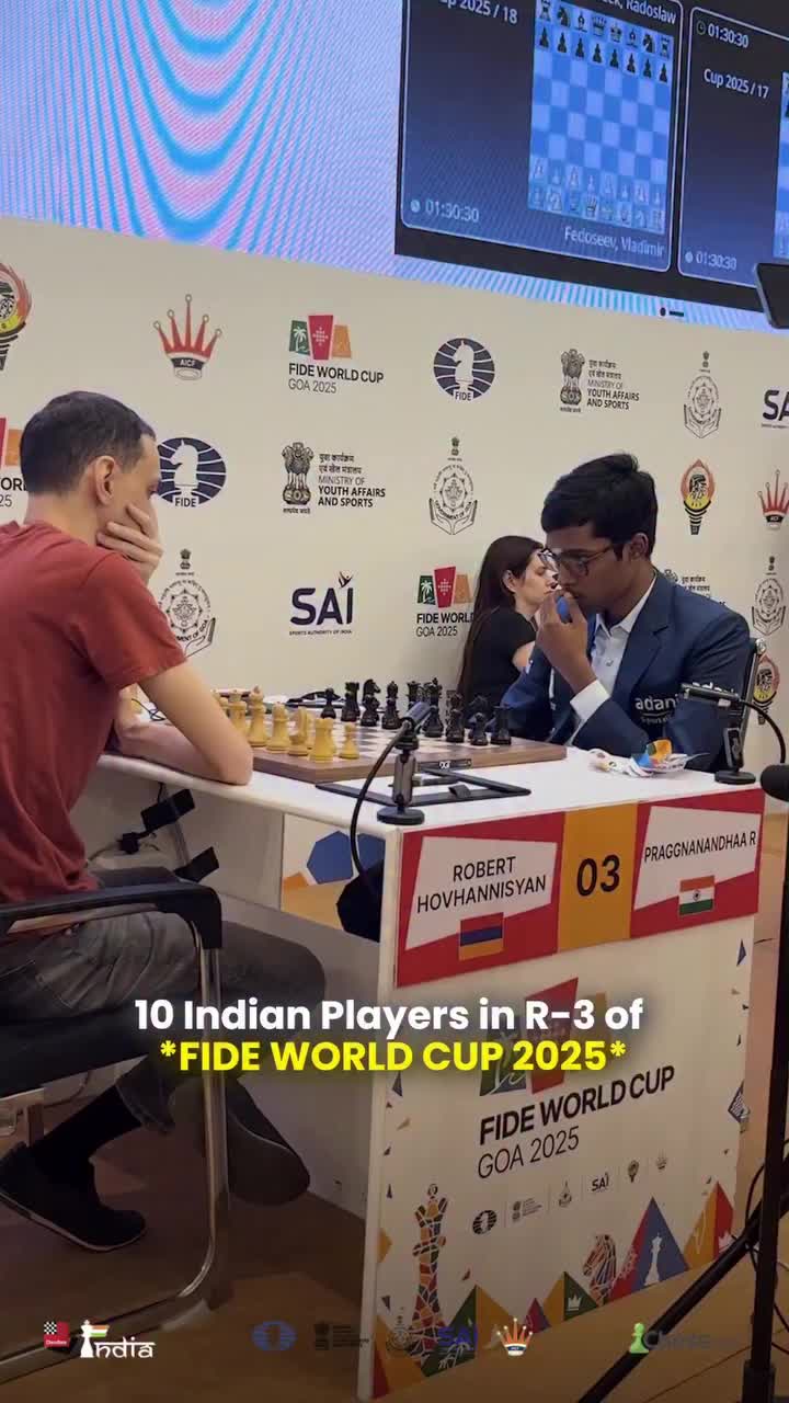Video post from chessbaseindia.