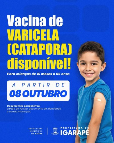 Photo post from prefeituradeigarape.