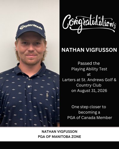 Photo post from pgaofmanitoba.