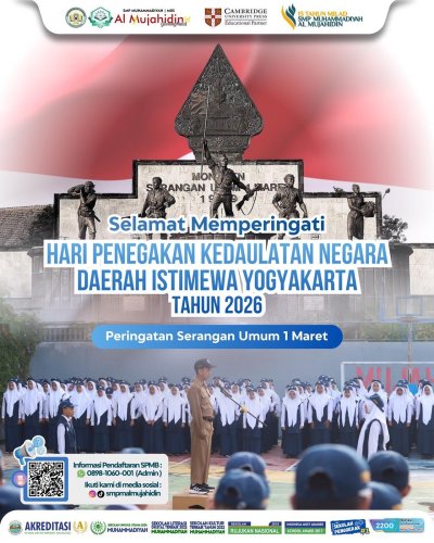 Photo post from smpmalmujahidin.