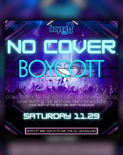 Photo post from boycott_bar.