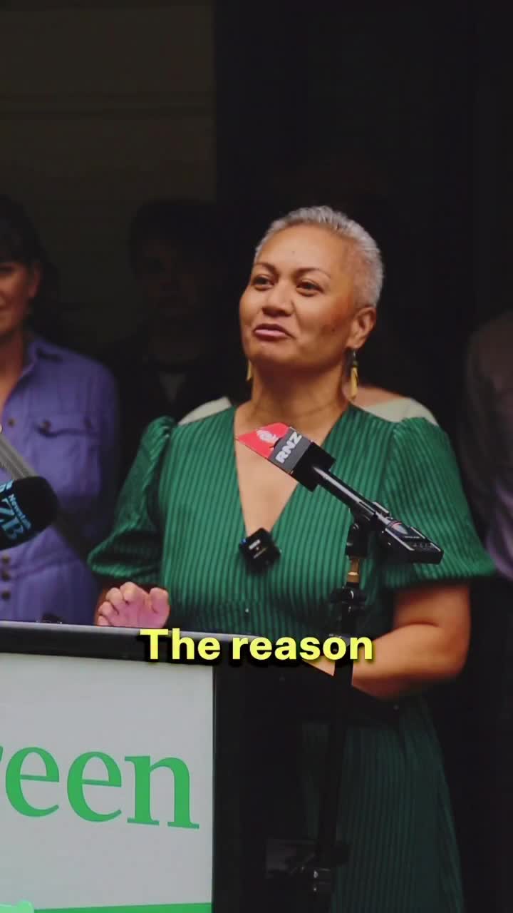 Video post from nzgreenparty.
