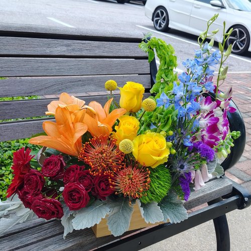 Mixed Floral Corsage in Cary NC - Preston Flowers