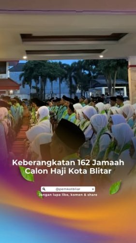 Video post from pemkotblitar.