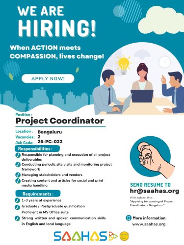 Photo post from saahas_ngo.