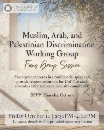 Photo post from uoftmsa.