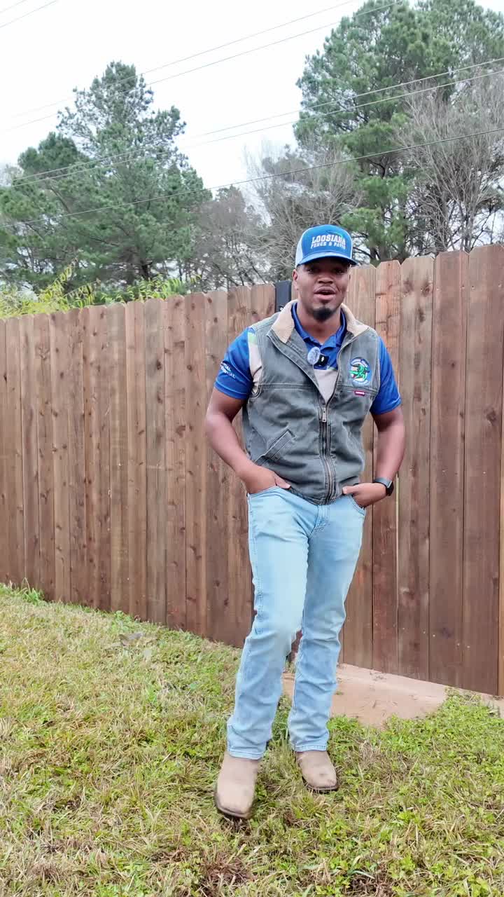 Video post from loosianafenceandpatios.