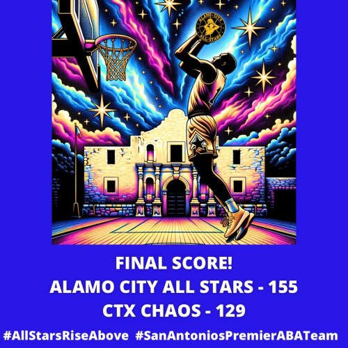 Photo post from thealamocityallstars.