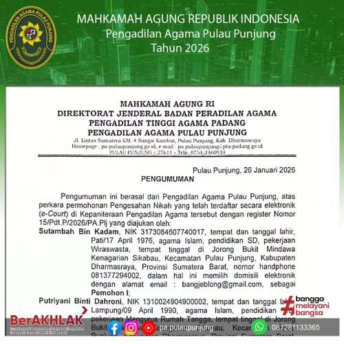 Photo post from pa.pulaupunjung.