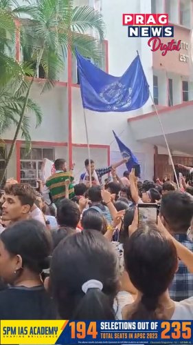 Video post from pragnewsofficial.