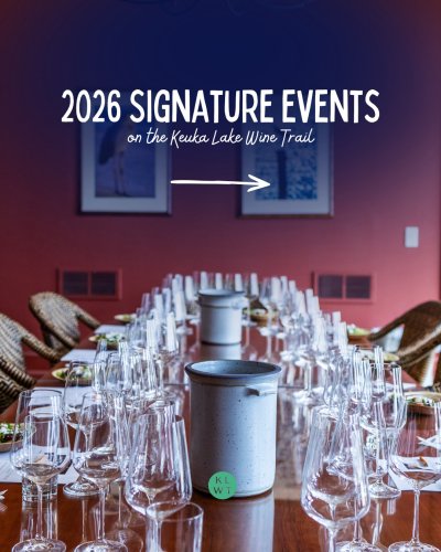 Carousel post from keukalakewinetrail.