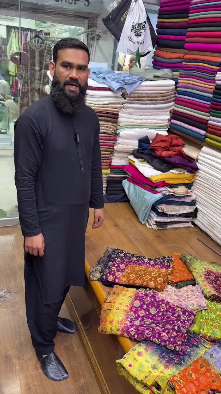 Video post from akbar_fabrics_.