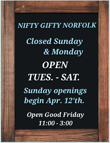 Photo post from niftygiftynorfolk.