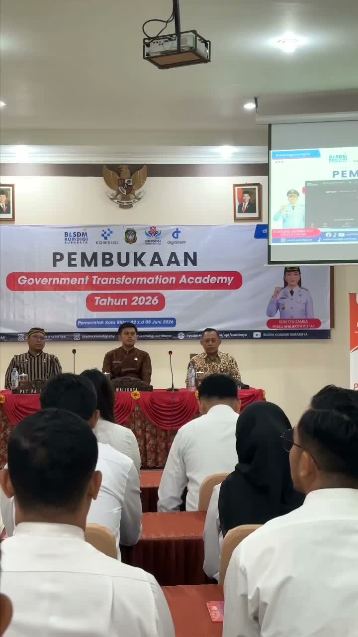 Video post from pemkotblitar.