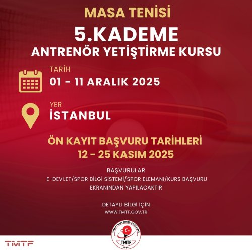 Photo post from turkiyemasatenisifederasyonu.