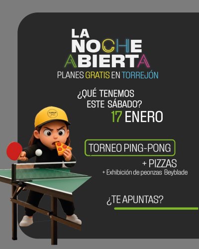 Carousel post from torrejonjoven.