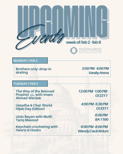 Carousel post from uoftmsa.