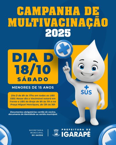 Photo post from prefeituradeigarape.