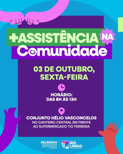 Carousel post from prefeiturariolargo.