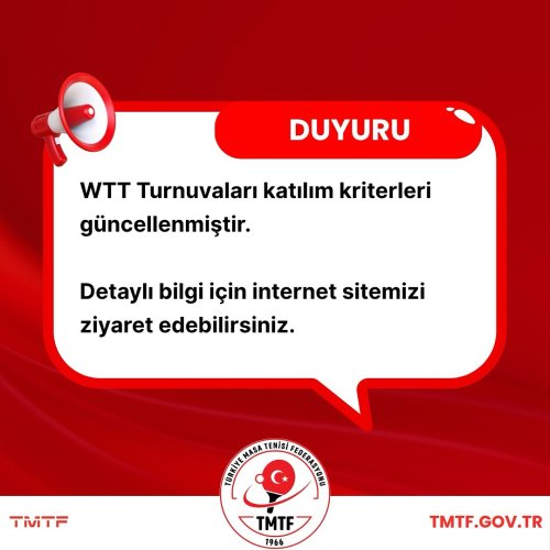 Photo post from turkiyemasatenisifederasyonu.