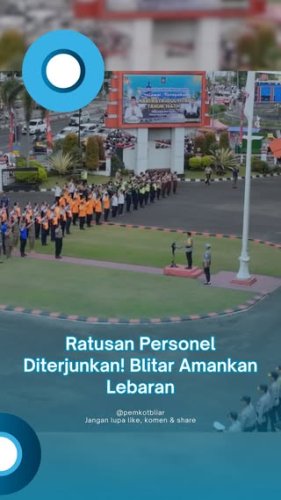 Video post from pemkotblitar.