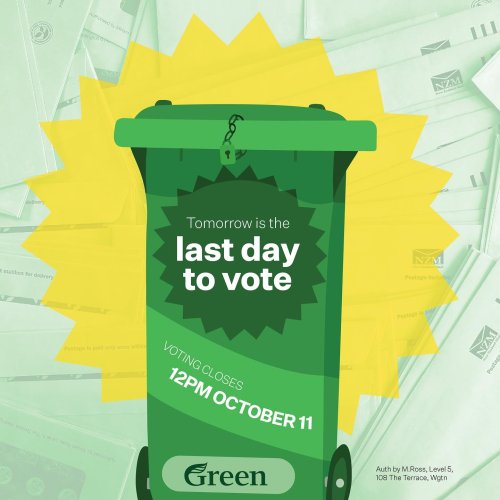 Photo post from nzgreenparty.