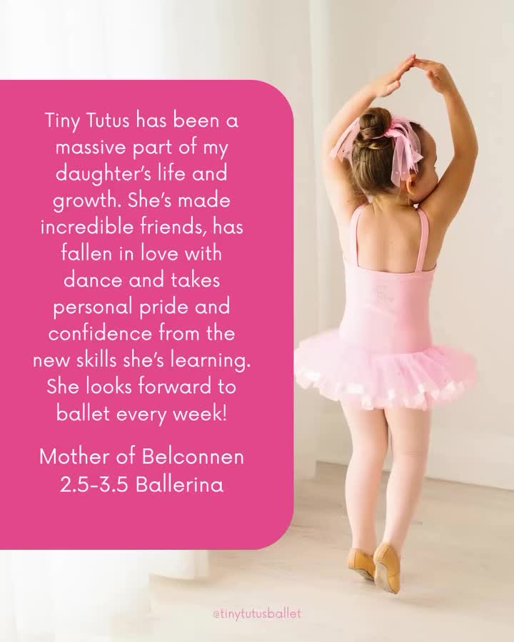 Video post from tinytutusballet.